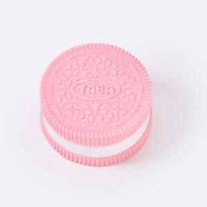 Bleikt og hvítt kex squishy 🍪